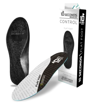 10 Seconds ® Flat Foot Supportive Insoles