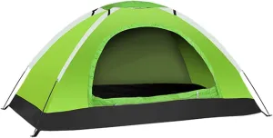 1/2 Person Camping Tent, Tent Lightweight Dome Tent, Oxford Fabric Waterproof Easy Setup Portable Backpacking Tents for Hiking Backyard Camping(1 Person Green)