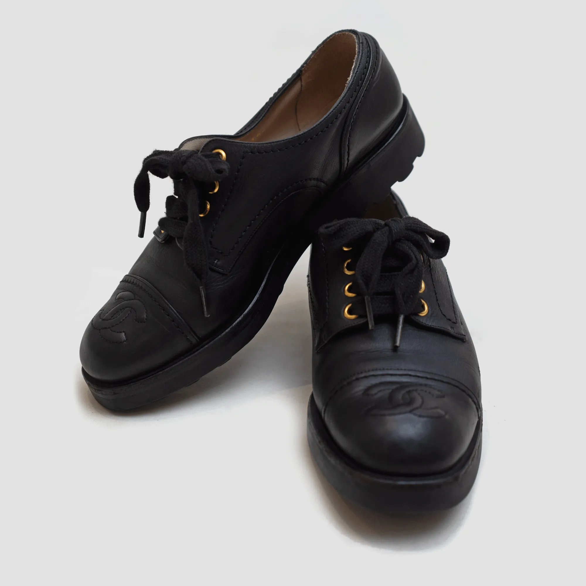 1993 Vintage Lace-Up Derbies / Oxfords Shoes