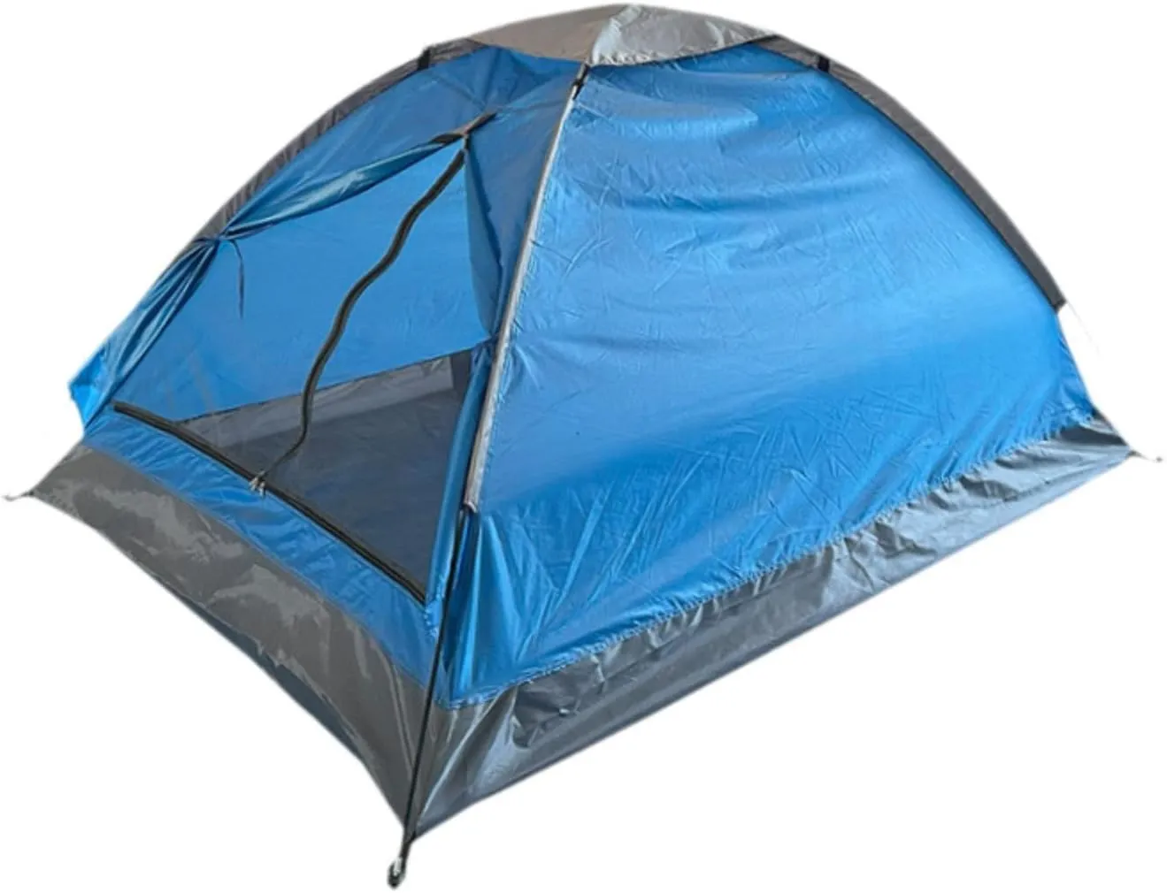 2 Person Camping Tent Foldable Accessories Dome Shade Easy to Set up Outdoor Tent for Hiking Trekking Backyard Garden Outdoor