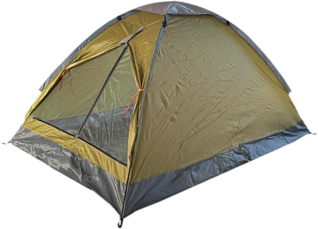 2 Person Camping Tent Foldable Accessories Dome Shade Easy to Set up Outdoor Tent for Hiking Trekking Backyard Garden Outdoor