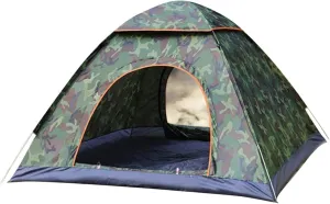 3-4 Person Portable Folding Outdoor Quick-Opening Beach Tents Backpacking Camping Tent Hiking Ultralight Tent for Outdoor Hiking Camping Beach Garden (Color : A, Size : 23 Person)