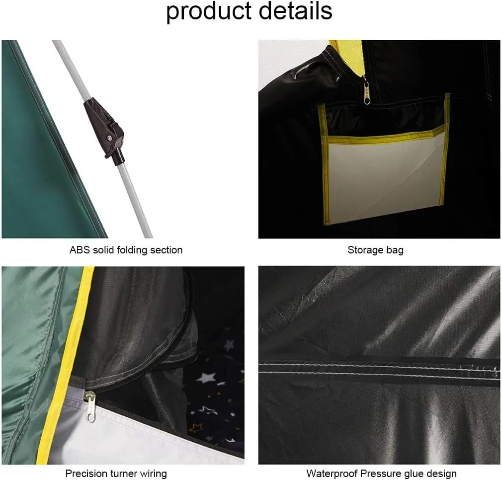 5-6 Person Lightweight Backpacking Tent Windproof Camping Tent Awning Family Tent Double Layer with Automatic Pop-Up Beach Tent for Outdoor Camping Family Beach Hunting Hiking Travel