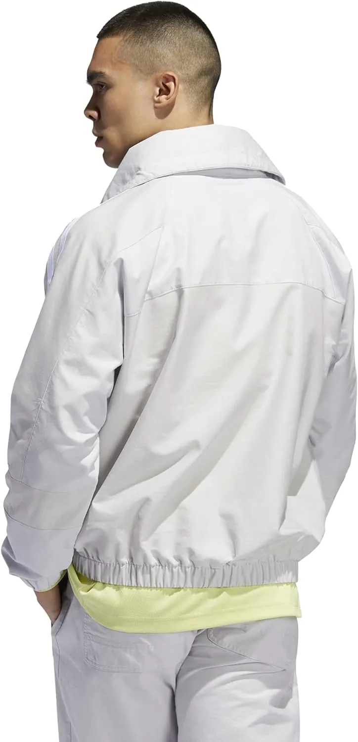 adidas Men's Anorak Jacket, Grey One / Dash Grey / Black