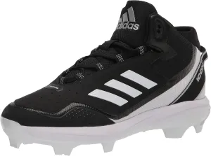 Adidas Mens ICON 7 MID Faux Leather Trainer Cleats