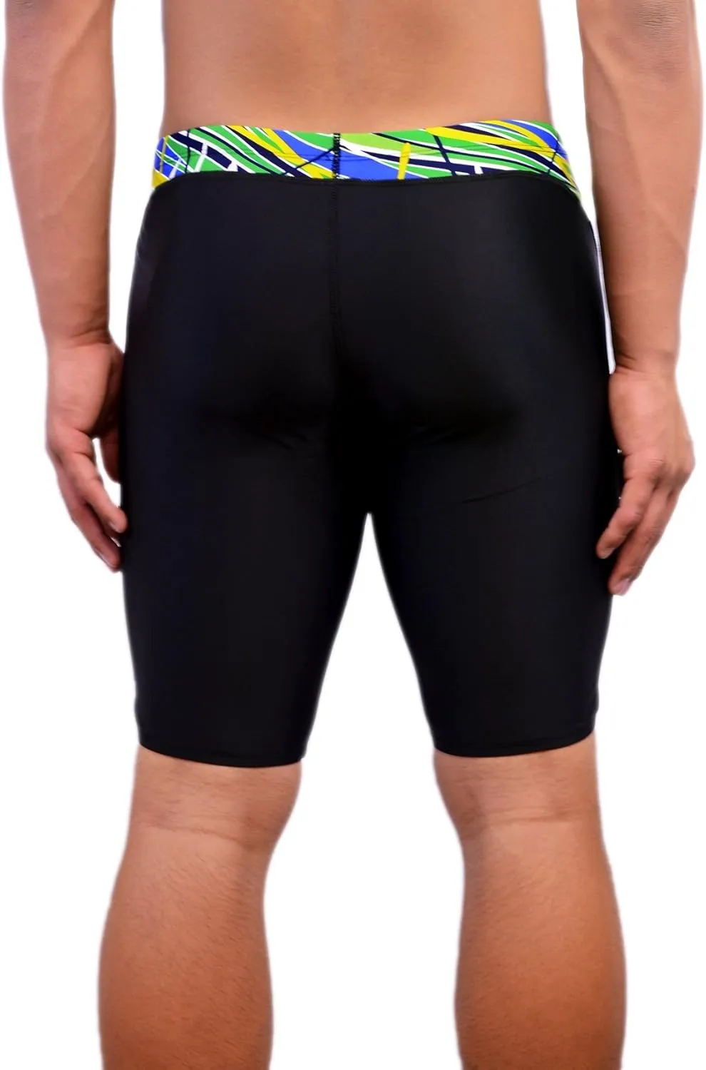 Adoretex Boy's/Men's Printed Pro Athletic Jammer Swimsuit Swim Shorts