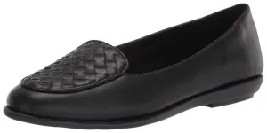Aerosoles Women's Brielle Loafer Flat, Black, 6 Wide