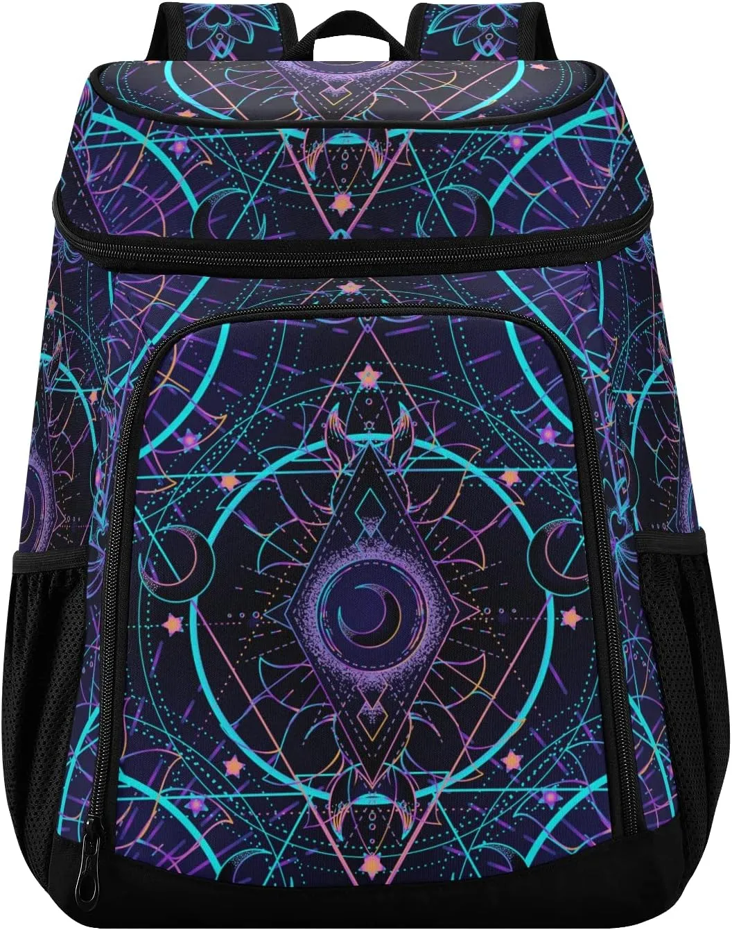 ALAZA Cooler Backpack Reusable Insulated Lunch Bag with Adjustable Shoulder Strap for Women Men Picnic Work College Hiking Camping Office Beach