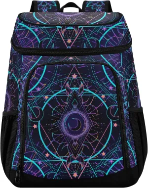 ALAZA Cooler Backpack Reusable Insulated Lunch Bag with Adjustable Shoulder Strap for Women Men Picnic Work College Hiking Camping Office Beach