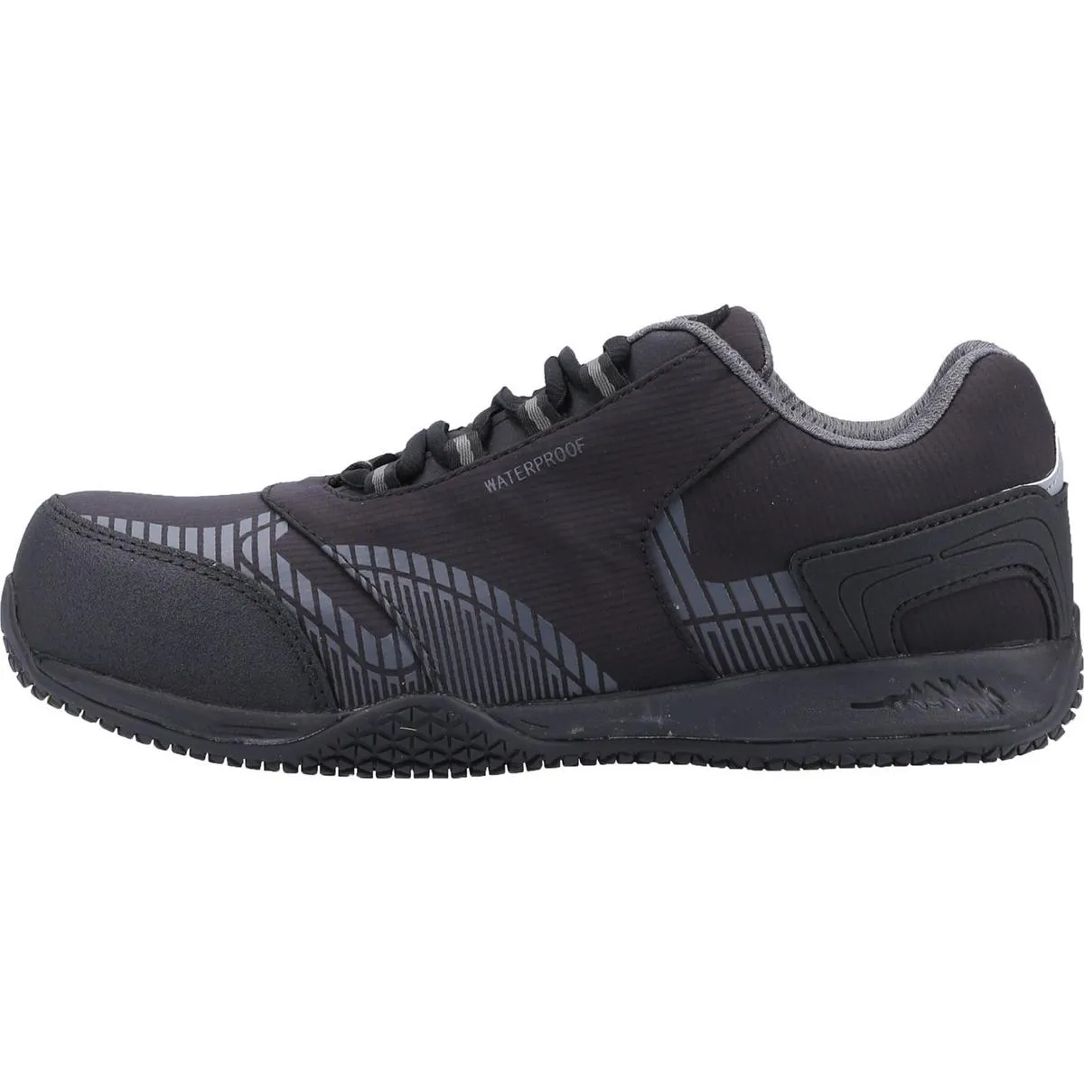 Amblers Safety FS29C Waterproof Metal Free Non Leather Safety Trainer Black