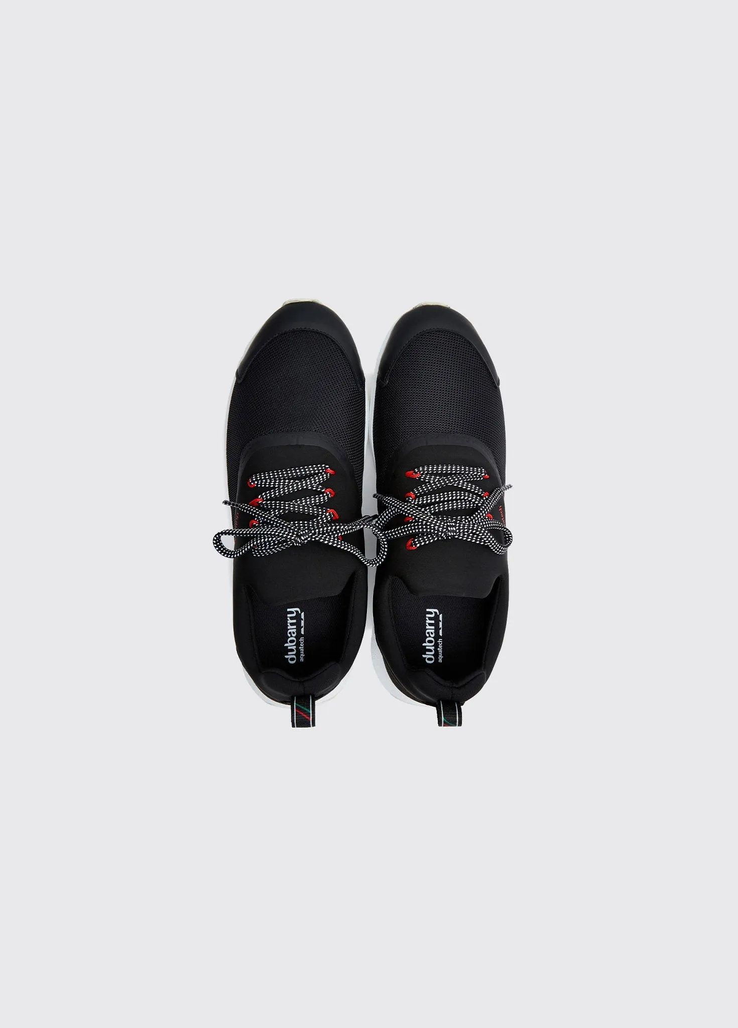 Antibes Mens Lightweight Sporty Trainer - Black