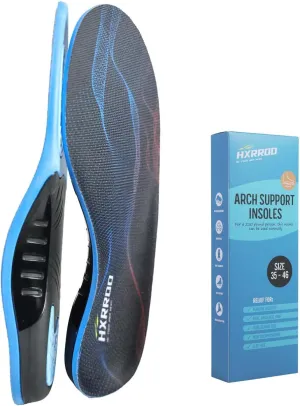 Arch Support Insoles for Foot Pain Relief, Size 35-46 (9-9.5Men/11-11.5Women)