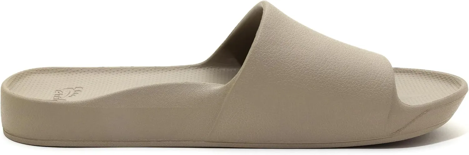 Archies Arch Support Slides – Orthotic Recovery Sandals for Plantar Fasciitis Relief, Foot Pain & Heel Pain – Lightweight, Cushioned, Shock-Absorbing Slides for Walking, Standing, and All-Day Comfort