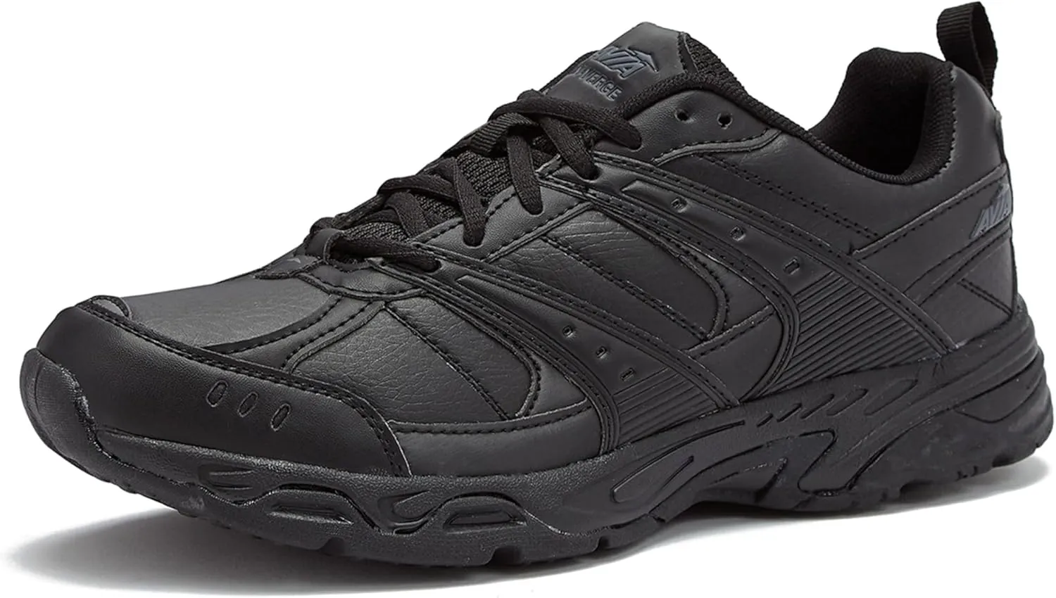 Avia Avi-Verge Mens Sneakers - Cross Trainer Mens Tennis Shoes, Pickleball or Walking Shoes for Men, Medium or Extra Wide Width Court Shoes Size 7 to 16