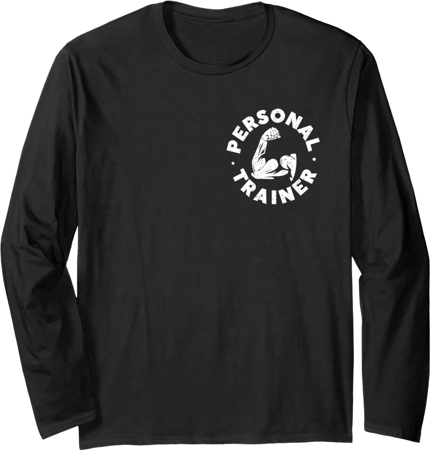 (Back) T-shirt Personal Trainer Gym Coach Long Sleeve T-Shirt