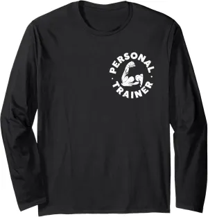 (Back) T-shirt Personal Trainer Gym Coach Long Sleeve T-Shirt
