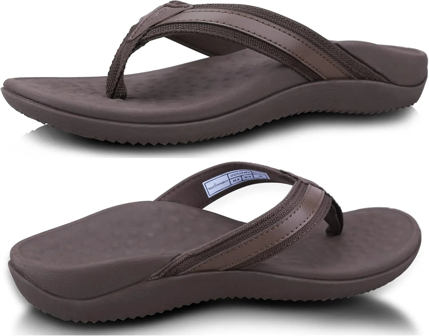 BALTRA Unisex Orthotic Arch Support Sandals (Pair) - Relieve Foot Pain Due to Flat Feet and Plantar Fasciitis