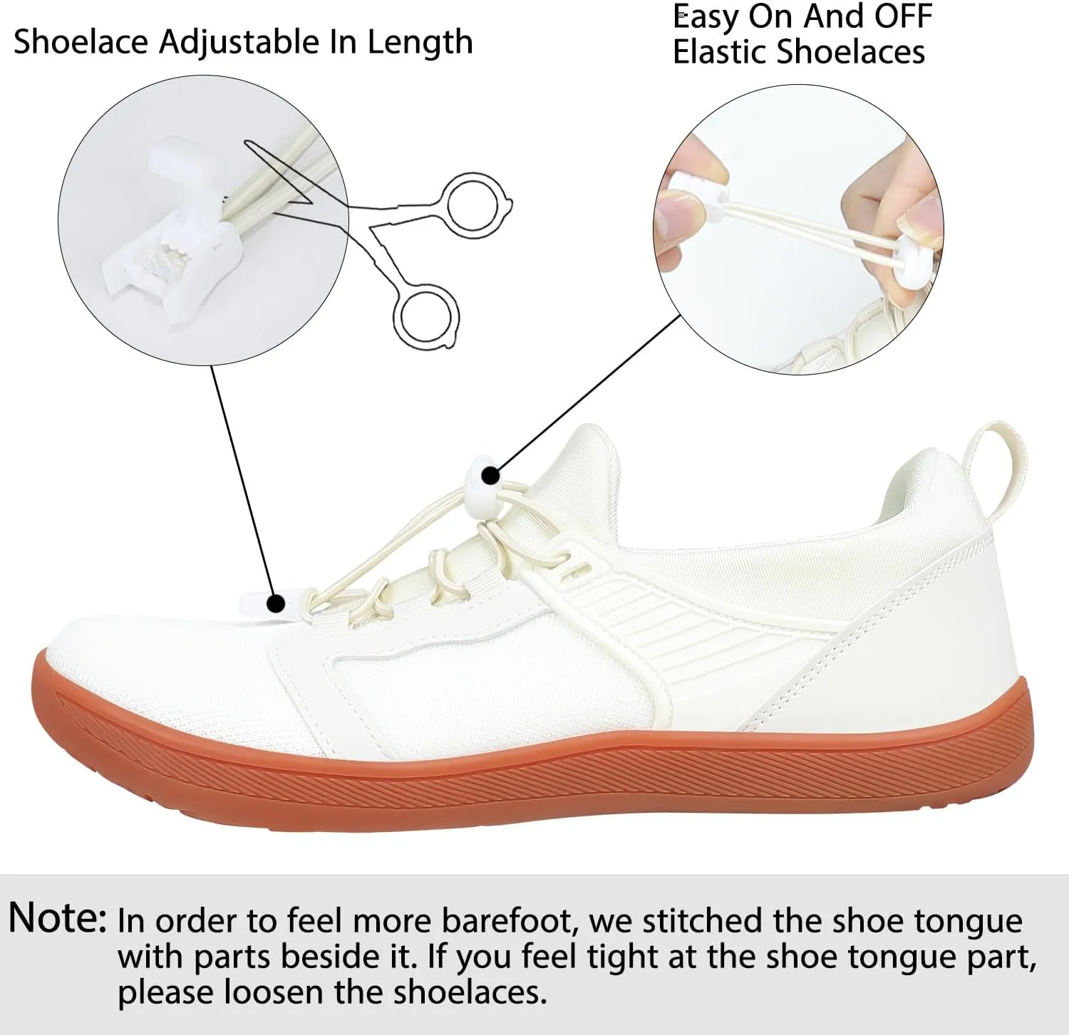 Barefoot Shoes Mens Womens Minimalist Cross-Trainer Shoes Wide Toe Box Zero Drop Sole Trail Running Walking Sneakers Grounded Footwear