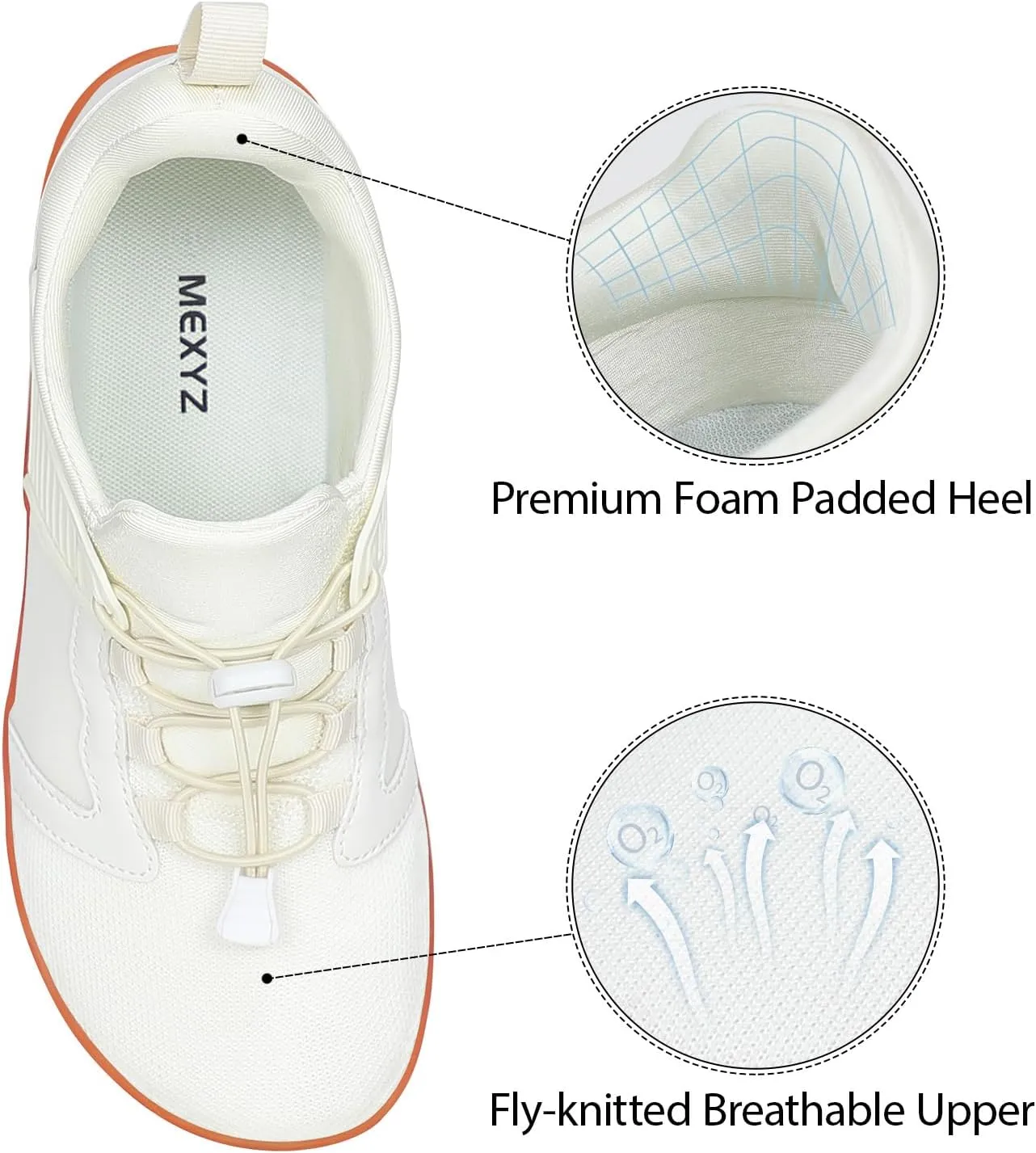 Barefoot Shoes Mens Womens Minimalist Cross-Trainer Shoes Wide Toe Box Zero Drop Sole Trail Running Walking Sneakers Grounded Footwear