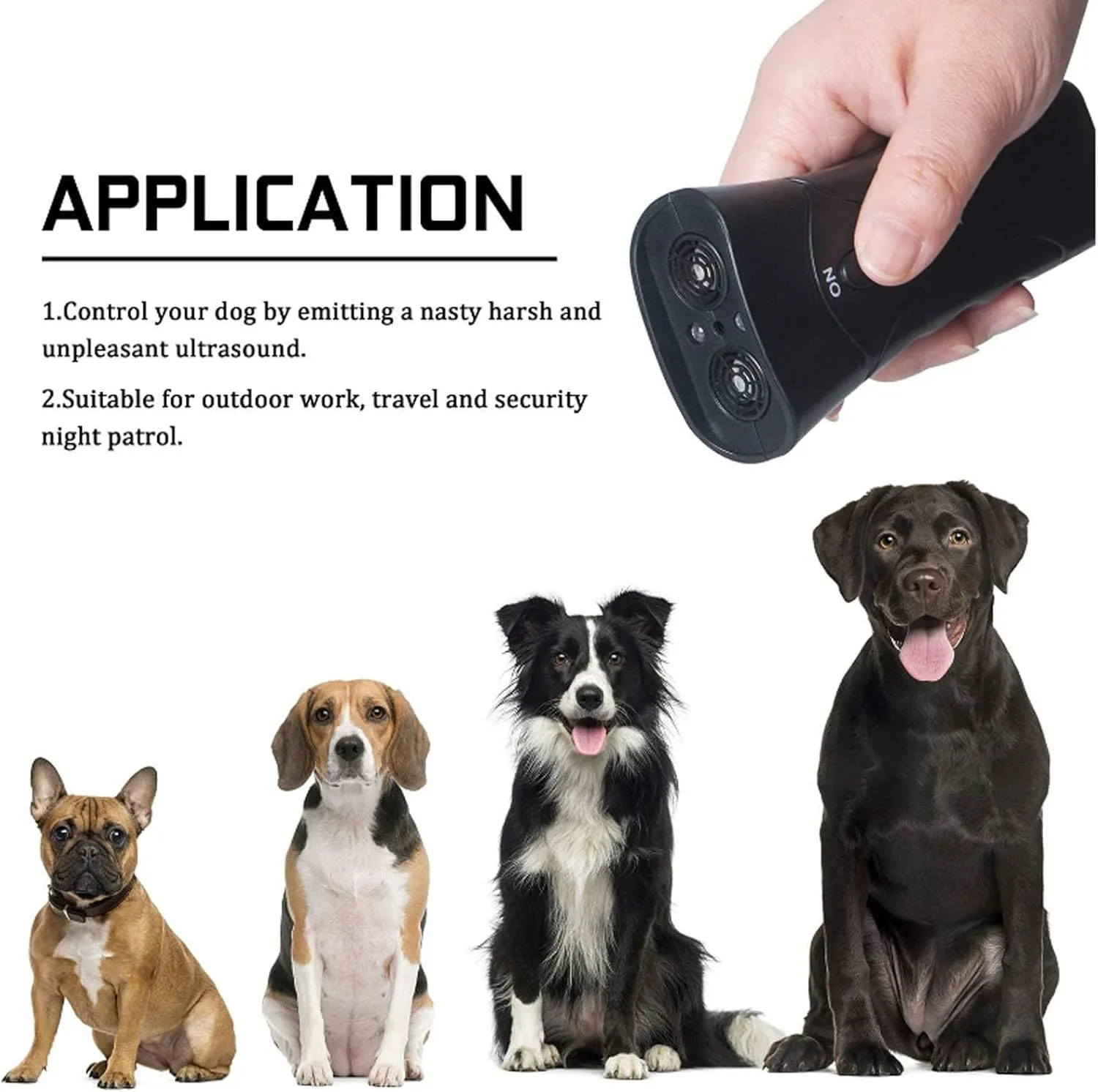 Barkmod Trainer, Delupets Trainer, Delupets Max Trainer Bark Control, Delupets Max Trainer, Bark Stopper with Remote, Anti Barking Control Device (1Pcs)