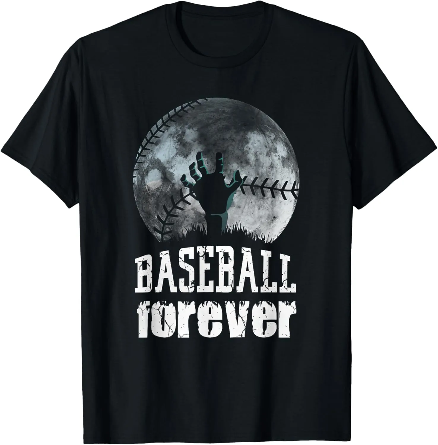 Baseball Forever! Zombie Baseball Player T-Shirt