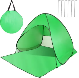 Beach Tent, UPF 50  UV Protection Beach Tent for 2-3 Person, Portable Automatic Instant Pop Up Tent, Sun Shelter Canopy Easy Setup Cabana, with Carrying Bag for Camping/Outdoor