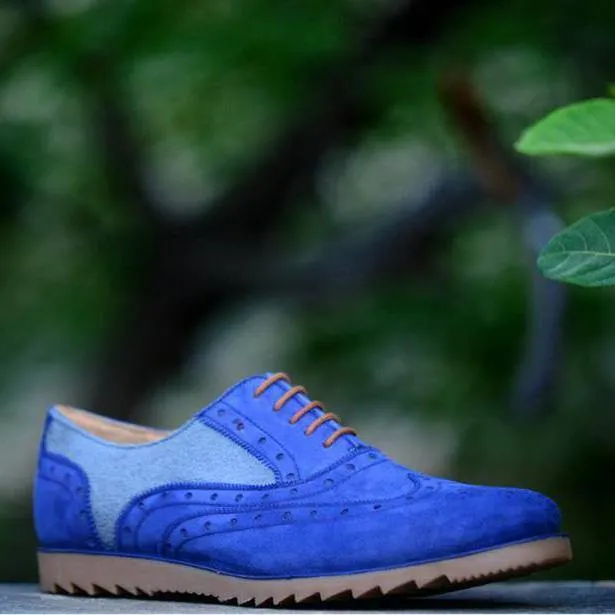 Beast Oxford Shoes For Men | Oxford Suede Leather