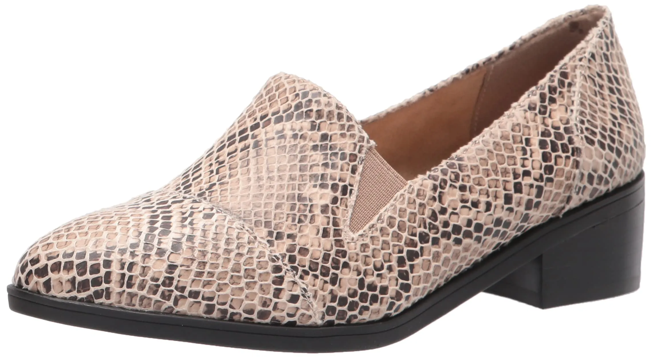 Bella Vita Women's Ohara Loafer, Natural Snake, 10 X-Wide