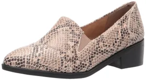 Bella Vita Women's Ohara Loafer, Natural Snake, 10 X-Wide
