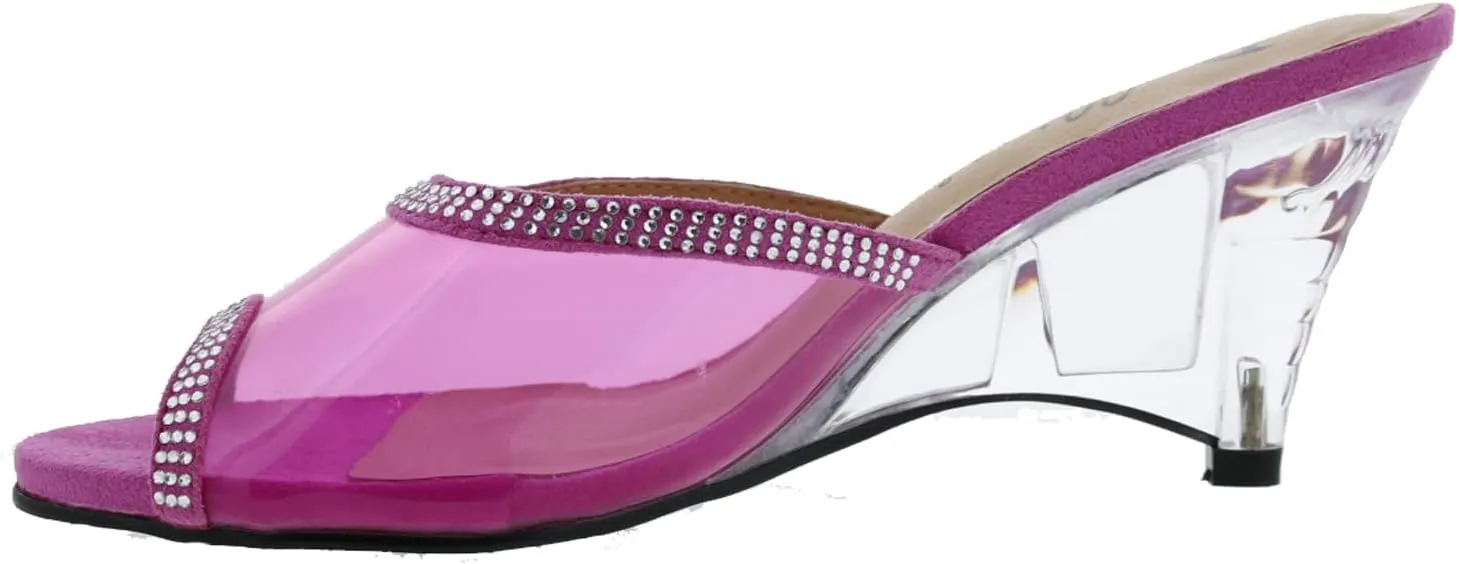 Bellini Iris Women's Sparkle Peep Toe Mule