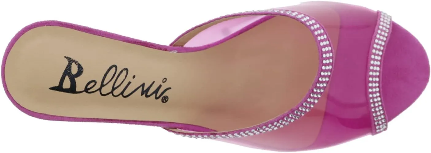 Bellini Iris Women's Sparkle Peep Toe Mule