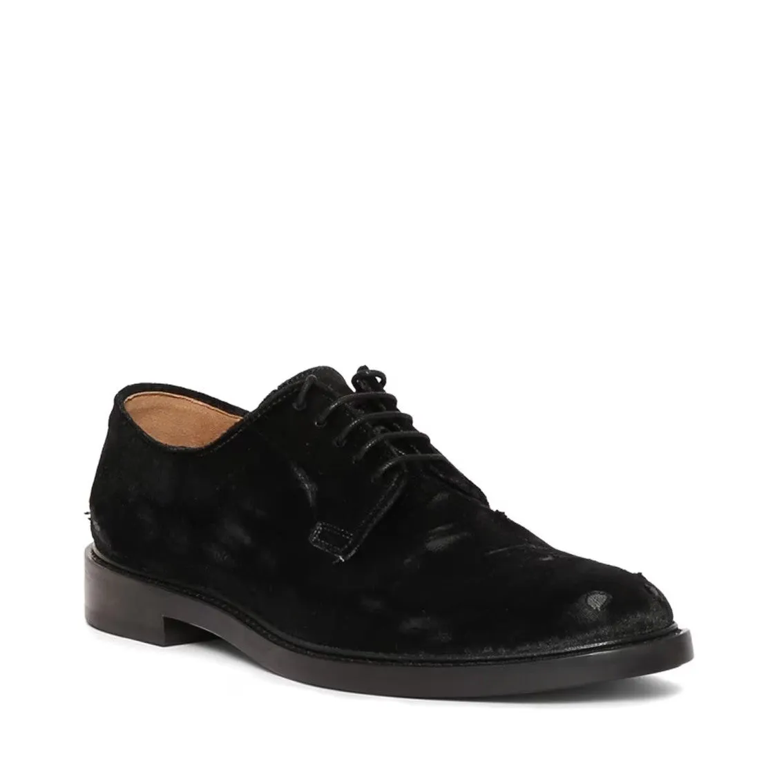 Black Lace-Up Oxford