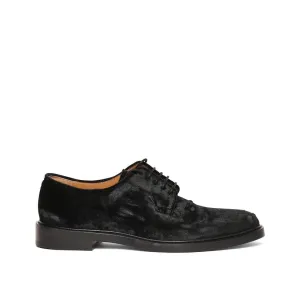 Black Lace-Up Oxford