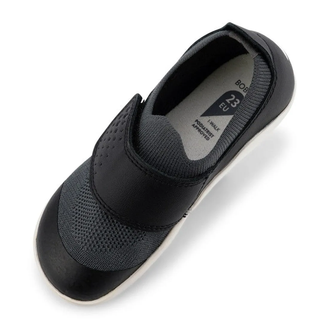 Bobux Iwalk Lo Dimension III Black Trainer 638504 Unisex CLEARANCE