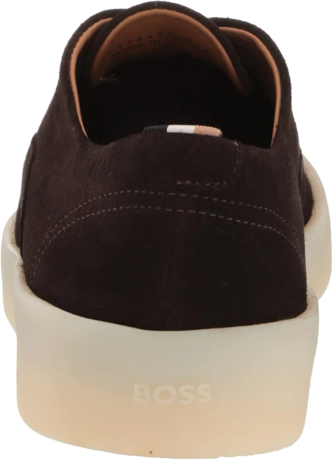 BOSS Men's Clay Suede Dress Sneakers