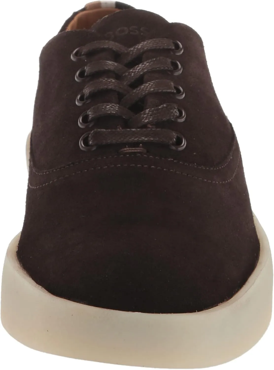 BOSS Men's Clay Suede Dress Sneakers