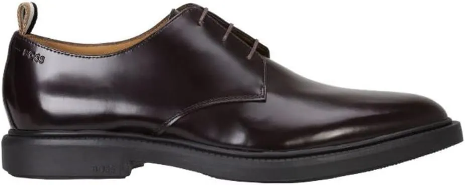 BOSS Men's Smooth Lace Up Derby Dress Shoe Oxford