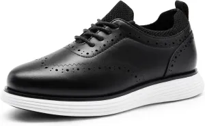 Bruno Marc Boy's MaxFlex Dress Sneakers Oxfords Casual Wingtip Brogue Shoes