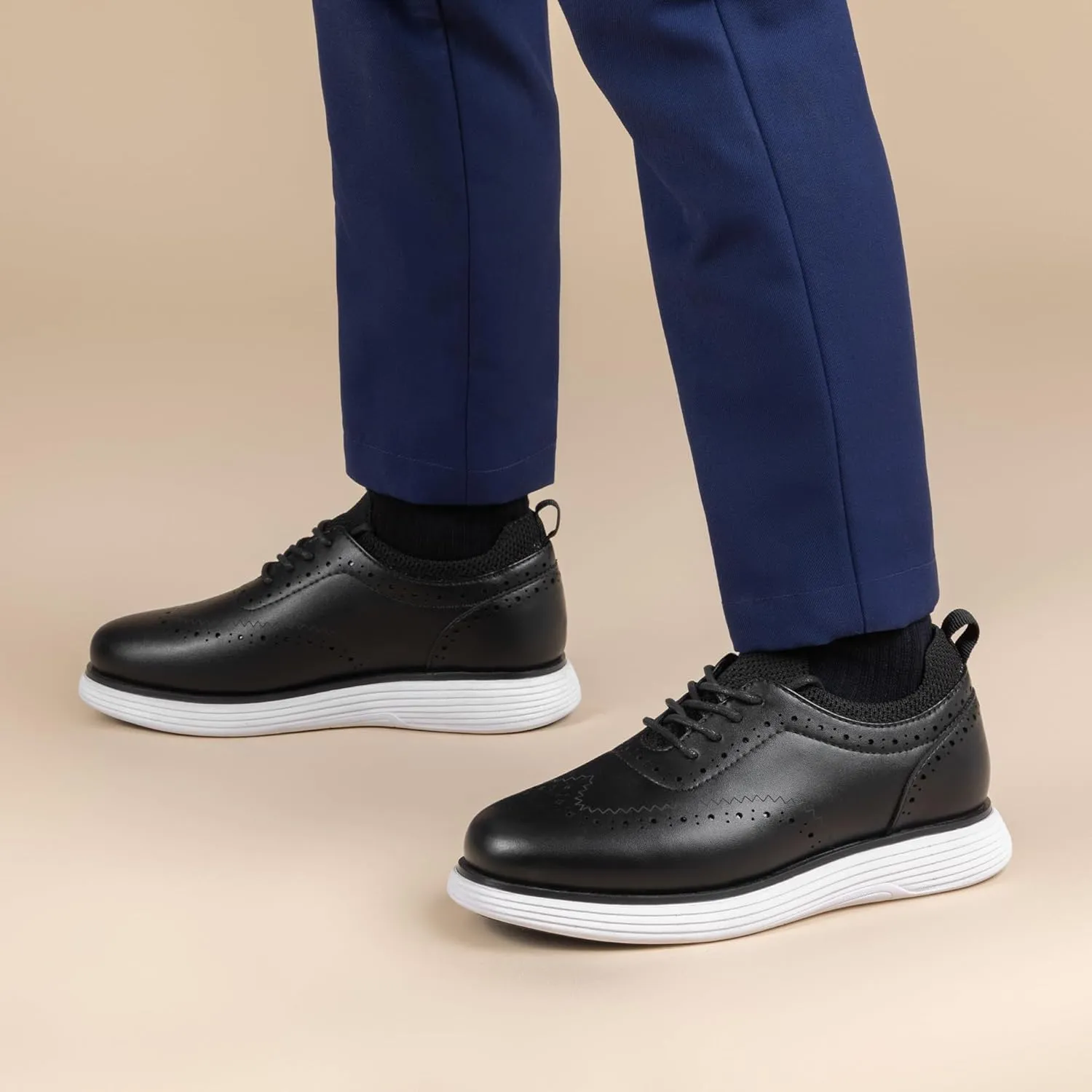 Bruno Marc Boy's MaxFlex Dress Sneakers Oxfords Casual Wingtip Brogue Shoes
