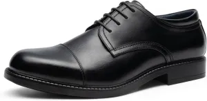 Bruno Marc Men's Dress Oxford Shoes Classic Lace Up Formal Cap Toe Shoes