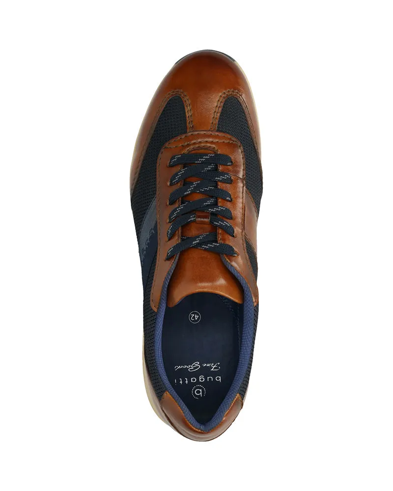 BUGATTI THORELLO - NAVY/TAN