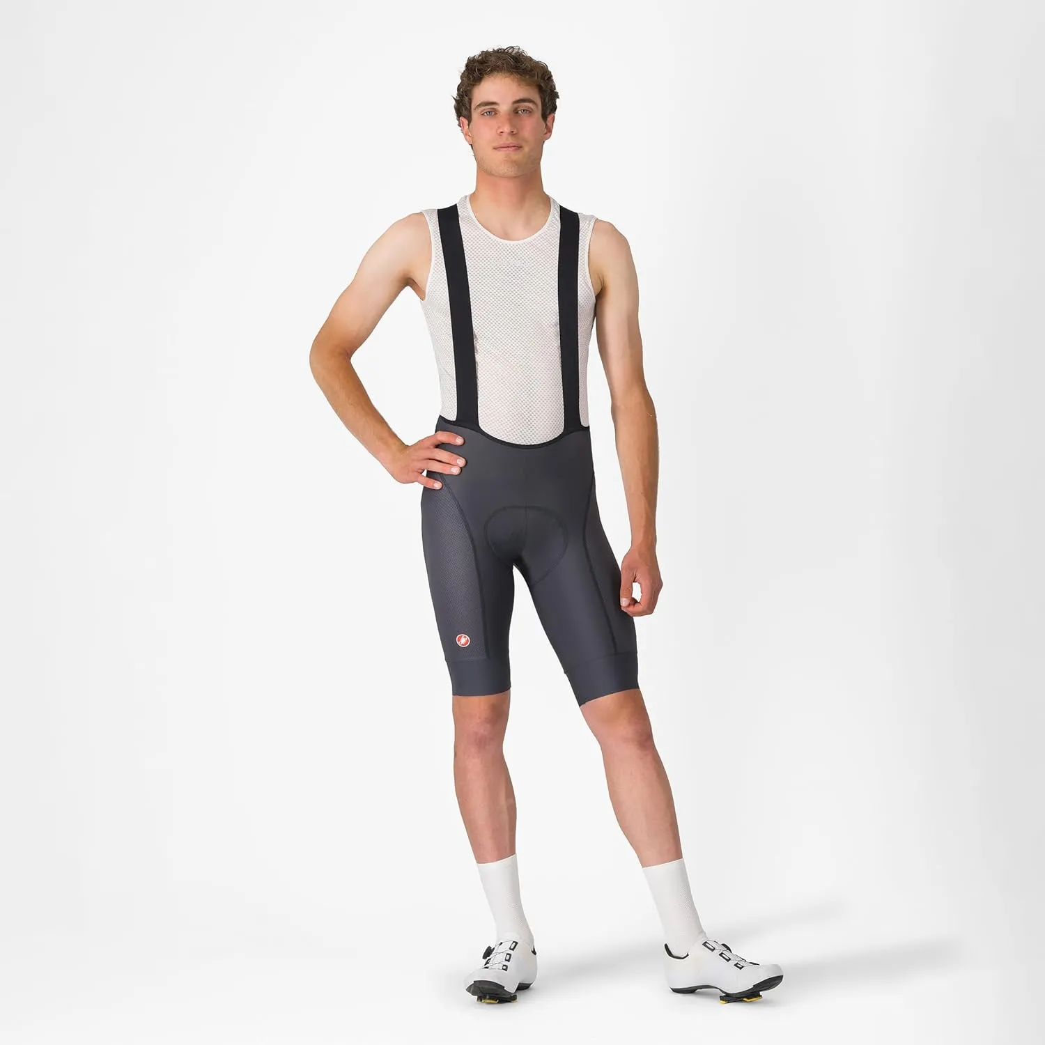 CASTELLI Men’s Competizione 2 Bibshort, All-Condition Seat Pad for Road Cycling, Gravel Biking & Top-Level Racing