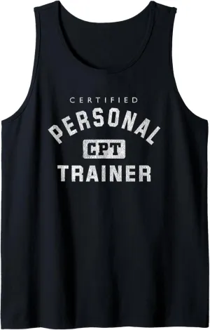 Certified Personal Trainer Vintage Health & Fitness Training Tank Top