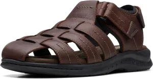 Clarks Men's Walkford Fish Flat Sandal
