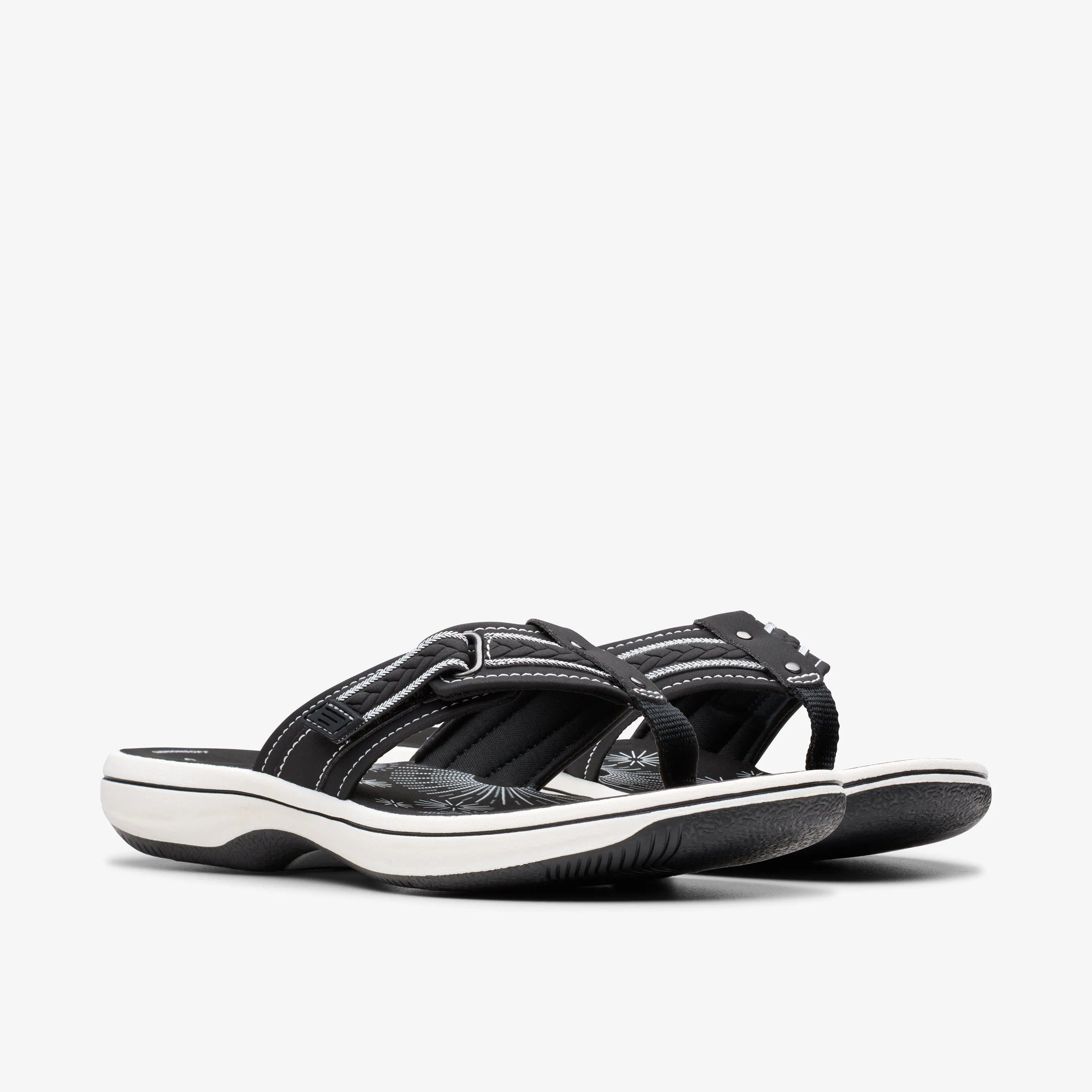 Clarks Women's Breezey Sun H Black 26182348