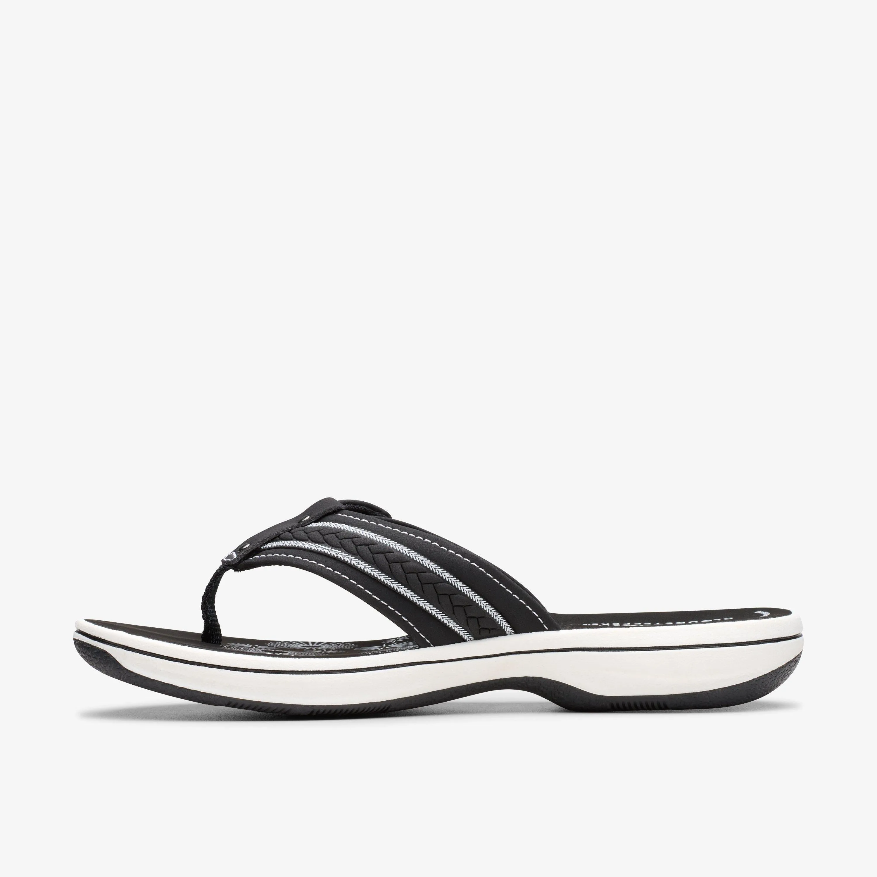 Clarks Women's Breezey Sun H Black 26182348