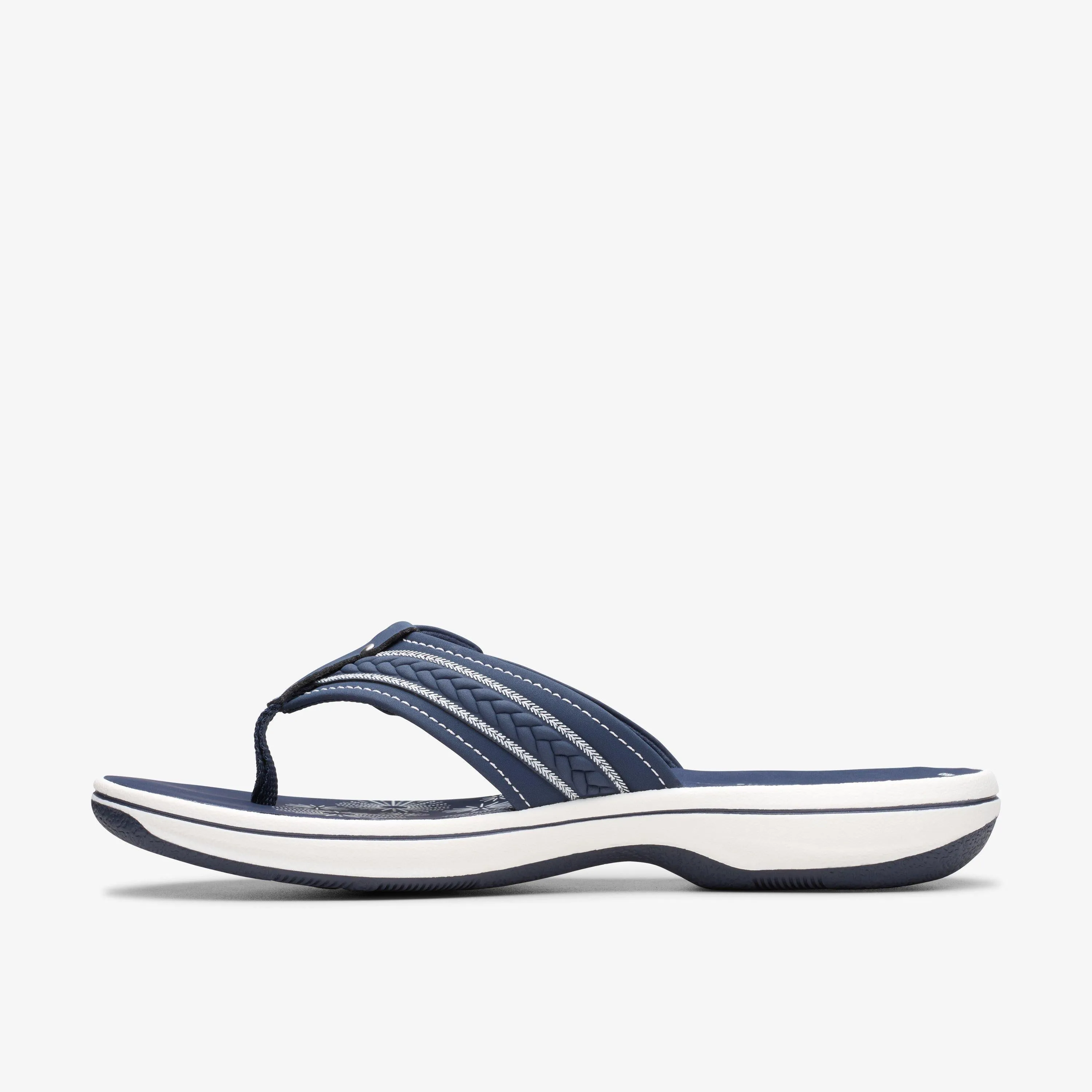Clarks Women's Breezey Sun H Navy 26182352