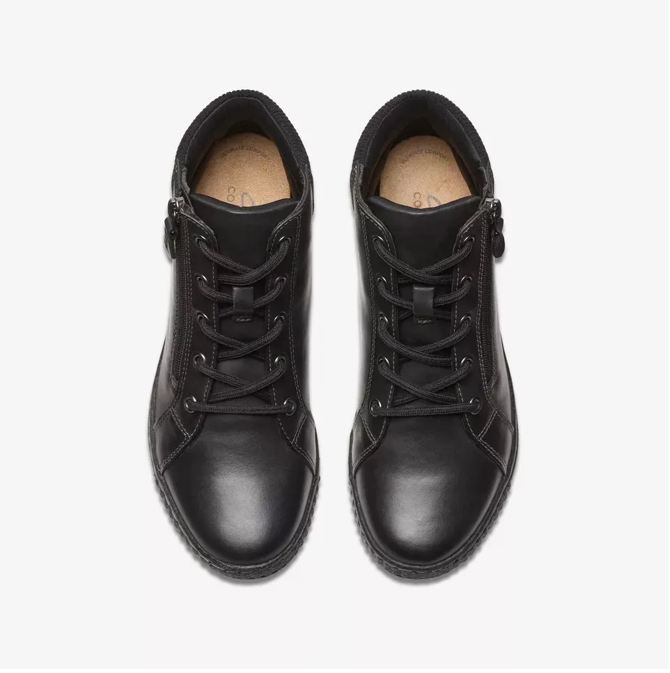 Clarks Women's Caroline Park Black Combi Leather 26179524