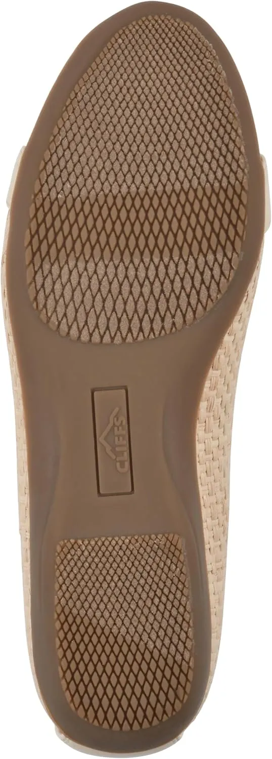 CLIFFS BY WHITE MOUNTAIN Women's Charmed Cushioned Ballet Flat