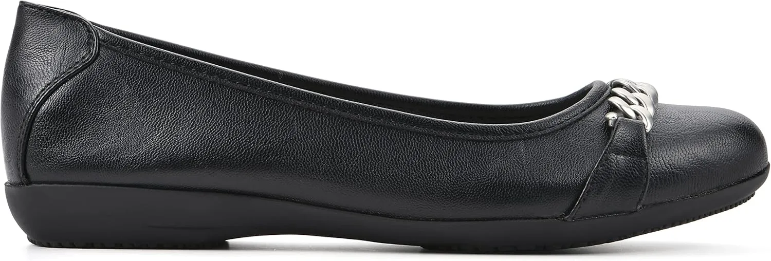 CLIFFS BY WHITE MOUNTAIN Women's Charmed Cushioned Ballet Flat